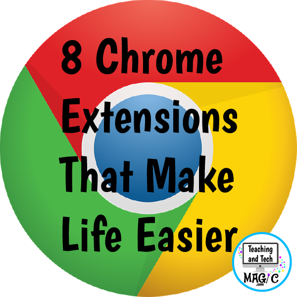 eight chrome extensions that make life easier